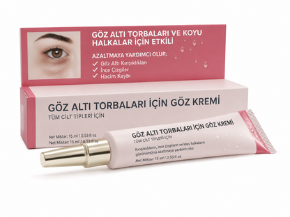 LumiEye® 2'si 1 Arada Kırmızı Işık Terapisi + EMS ile Göz Altı Torbalarını Yok Edin